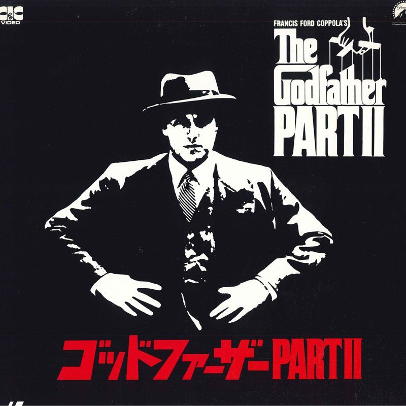 2discs LASERDISC Movie The Godfather часть 2 SF0671689A CIC /01400