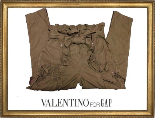 日本未発売★ＶＡＬＥＮＴＩＮＯ　ｆｏｒ　ＧＡＰ★カーキ・パンツ２（ＵＳＡ）_画像1