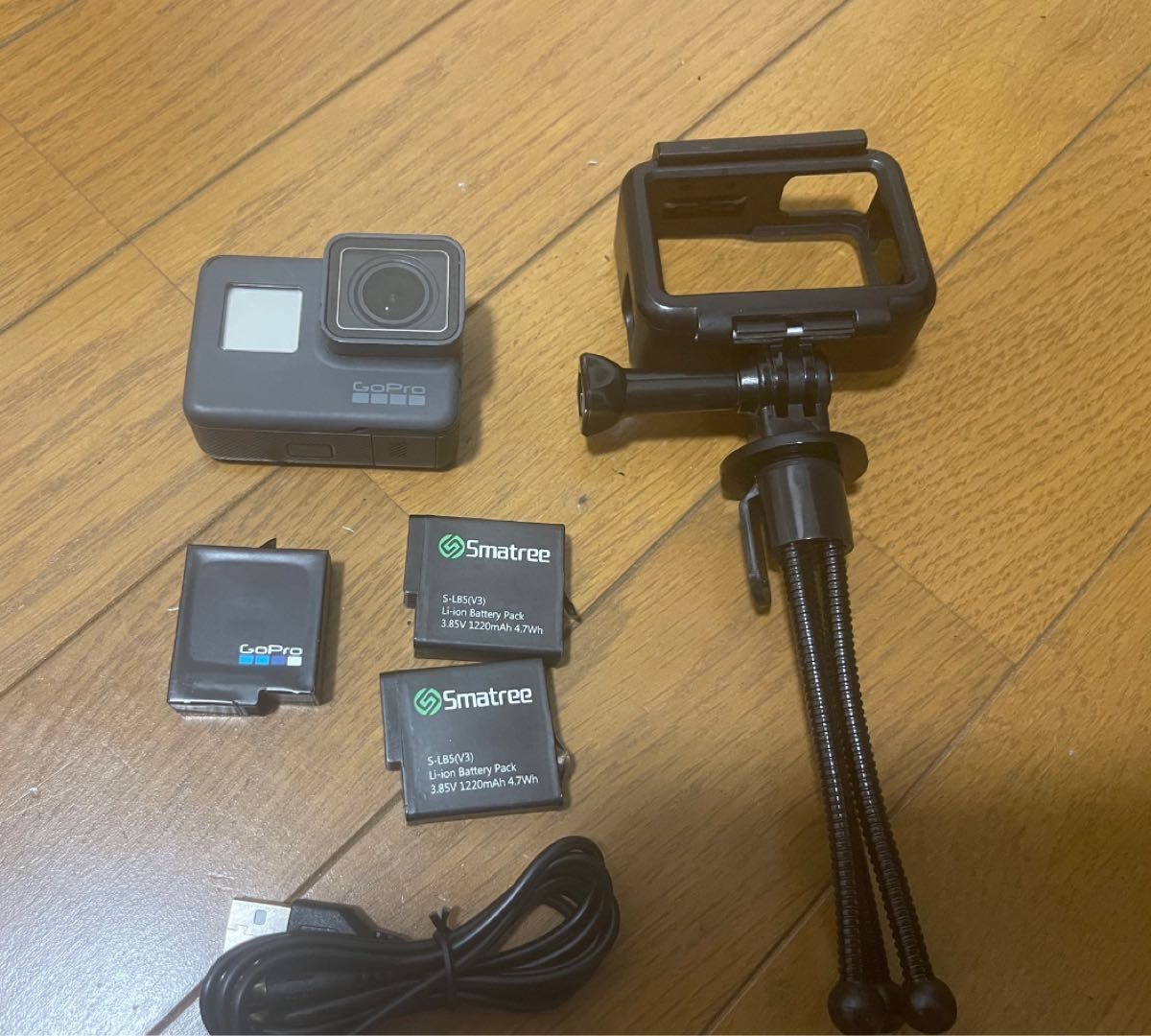 GoPro HERO5 Black バッテリーアタッチメント付き 動作確認済み