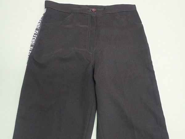 FENDI JEANS Logo line pants ^ Fendi / jeans / Italy made /@A1/23*9*3-11