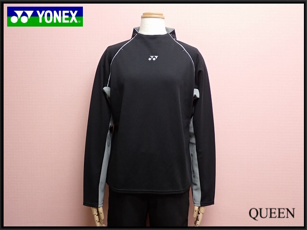 送料無料 YONEX プルオーバーシャツ・O△ヨネックス/レディース/ベリークール/テニス バドミントン/黒/23*4*4-12_画像1