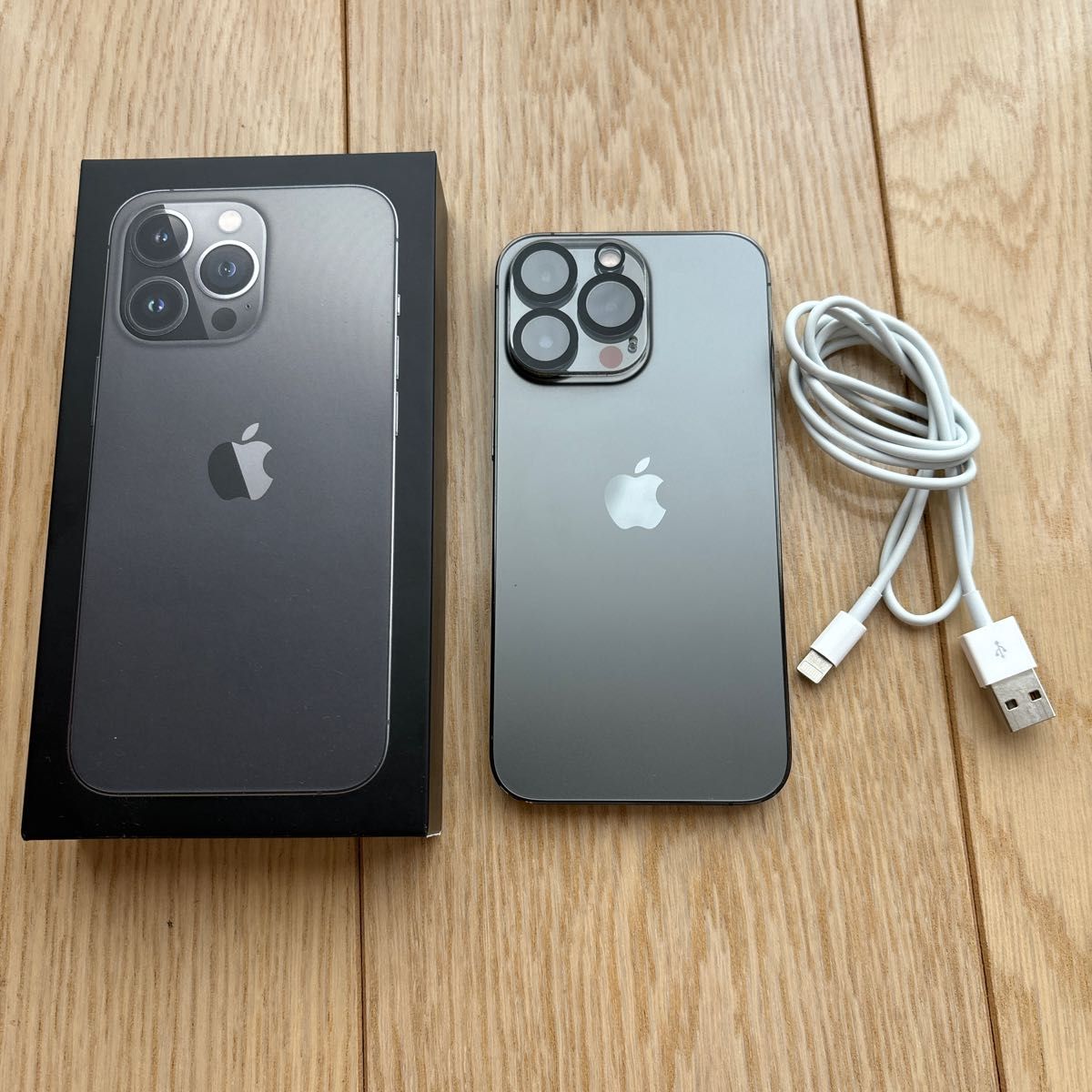 【美品】iphone 13 pro 128gb グラファイト