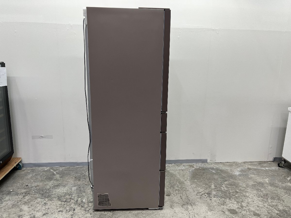 【1円スタート】大阪発　日立　ノンフロン冷凍冷蔵庫　R-HWS47NL　97kg/470L　2021年製 G_画像3