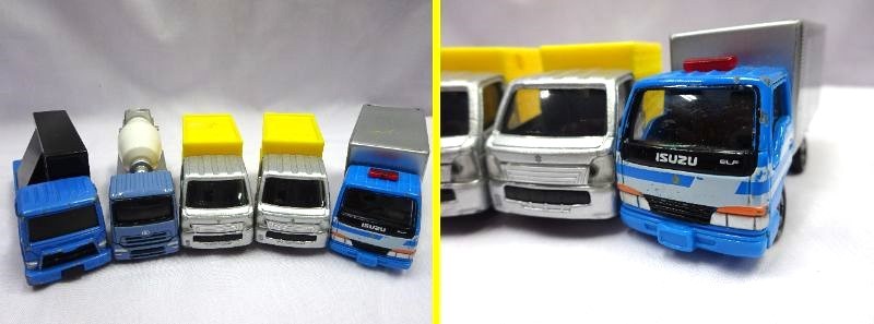 （お-J-373）トミカ まとめ売り TAKARATOMY おもちゃ ホビー 警察車両 消防車両 電車 バス 働く車 中古・長期倉庫保管品_画像2