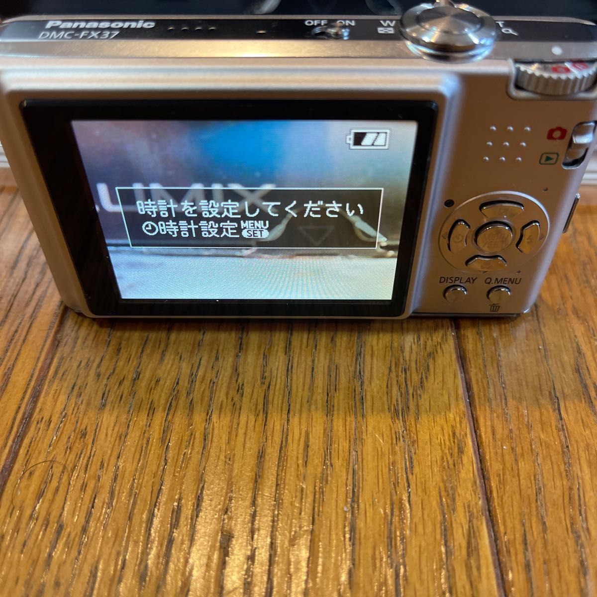 Panasonic LUMIX FX DMC-FX37-S ケース付き