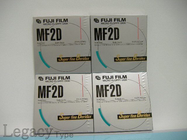 【Fujifilm MF2D 3.5inch FD フロッピー 4枚】_画像1