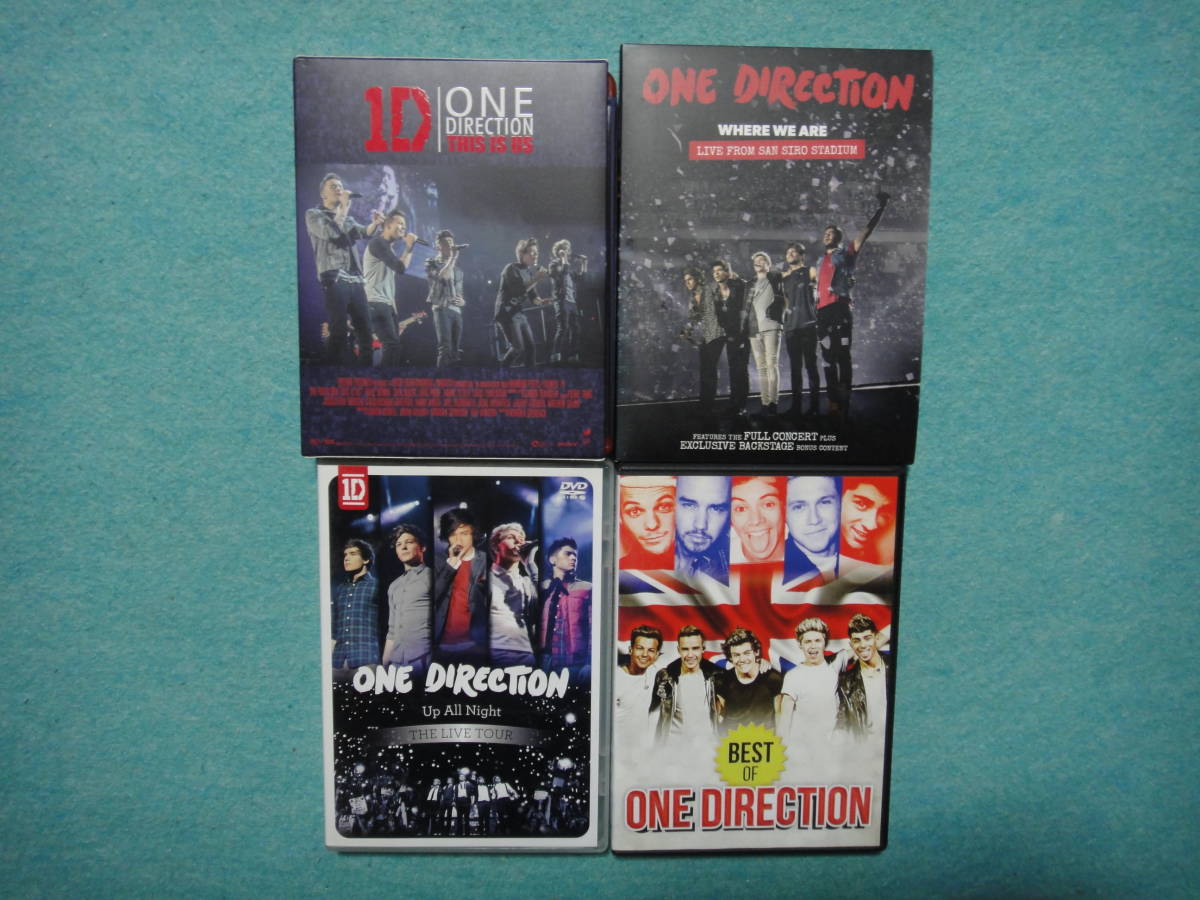 1D　ONE DIRECTION　 【THIS IS US　BD+DVD】＆【LIVE DVD・BEST DVD】　ワンダイレクション　セット_画像1