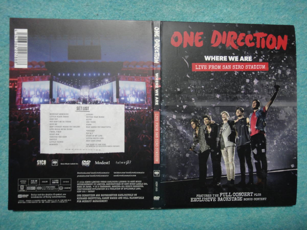 1D　ONE DIRECTION　 【THIS IS US　BD+DVD】＆【LIVE DVD・BEST DVD】　ワンダイレクション　セット_画像5