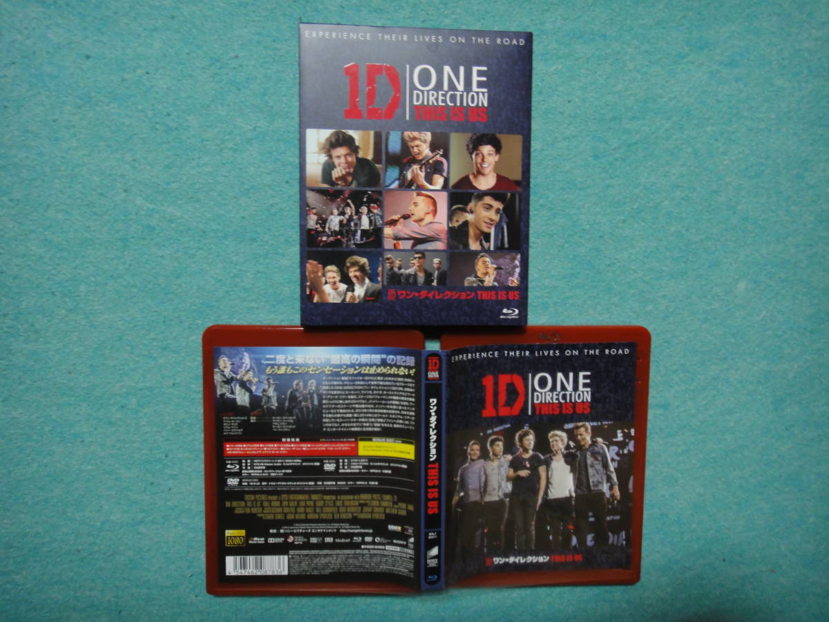 1D　ONE DIRECTION　 【THIS IS US　BD+DVD】＆【LIVE DVD・BEST DVD】　ワンダイレクション　セット_画像3