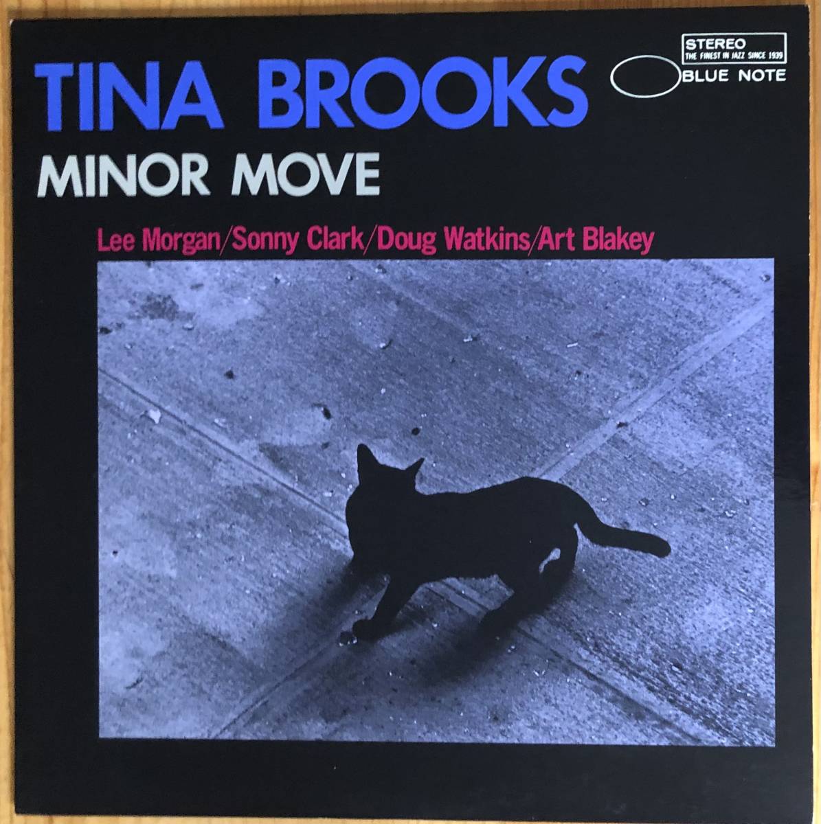 美盤 非売品 TINA BROOKS / MINOR MOVE LP レコード BLUE NOTE 東芝 BRP-8043_画像1