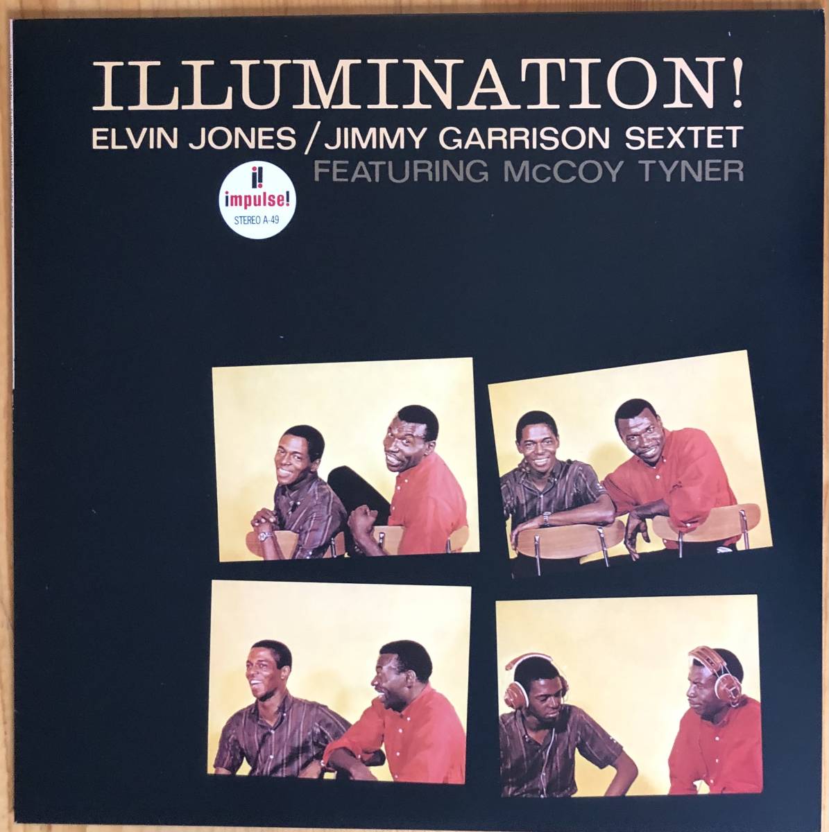 美盤 Elvin Jones Jimmy Garrison Sextet - Illumination! - Impulse LP レコード us盤_画像1