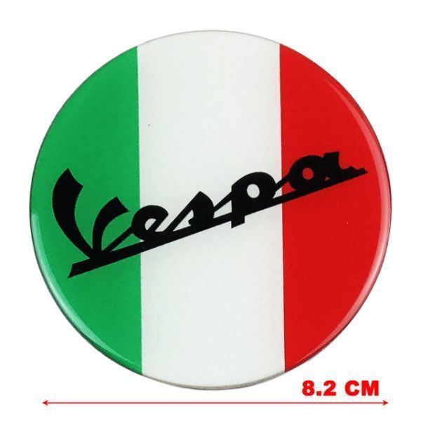 反射 磁石ステッカー マグネット ステッカー VESPA イタリア 国旗 vespa ベスパ ヴェスパ 鉄スク スクーター MODS モッズ PUNK_画像1