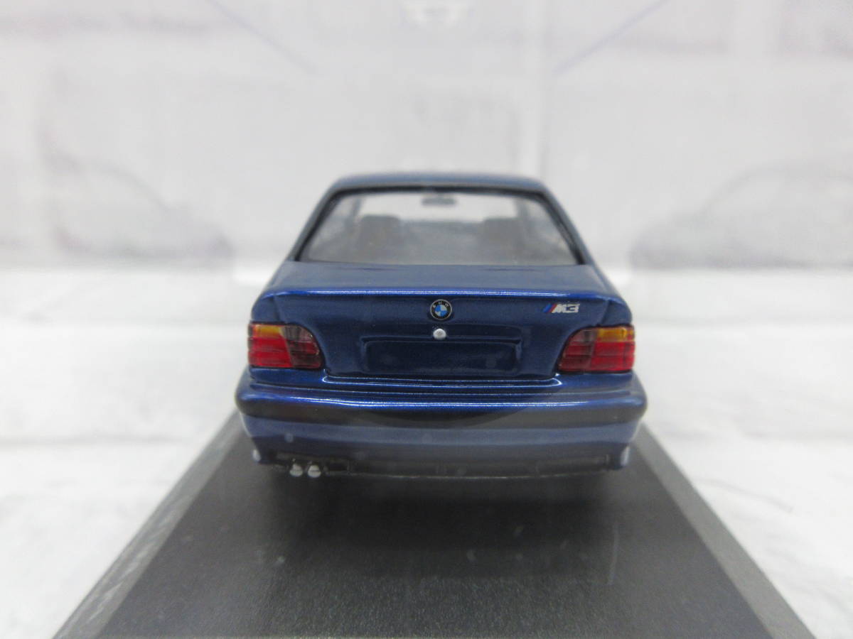 ミニカー　1/43　ミニチャンプス　BMW　M3　E36　ブルーメタリック　Avus Blue　モデルカー_画像4