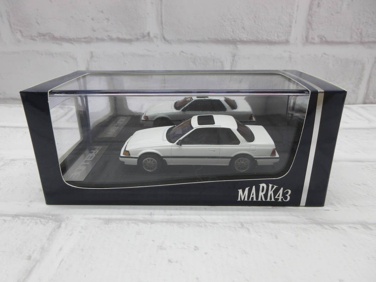 ミニカー　1/43　マーク43　MARK43　ホンダ　プレリュード Si BA1 オプションホイール　ホワイト　Greek White　モデルカー