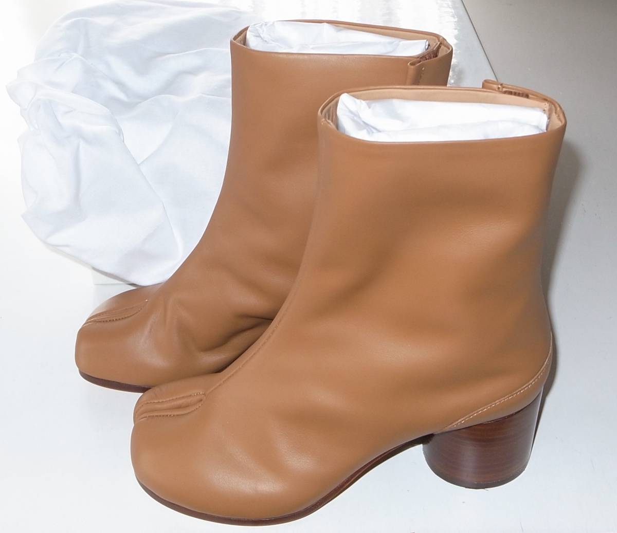 maison margiela マルジェラ brown 足袋ブーツ tabi size35 20AW