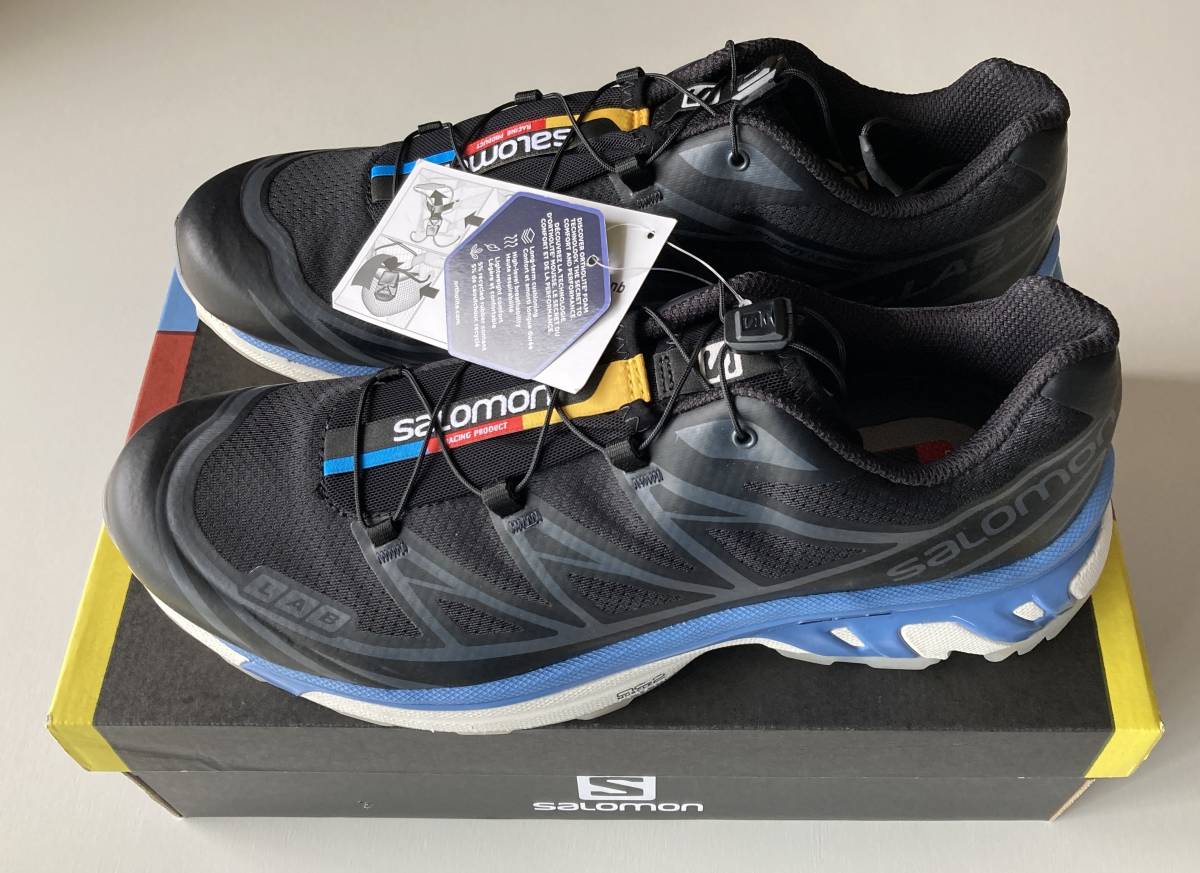 SALOMON XT-6 CLEAR 29.5cm black blue_画像1