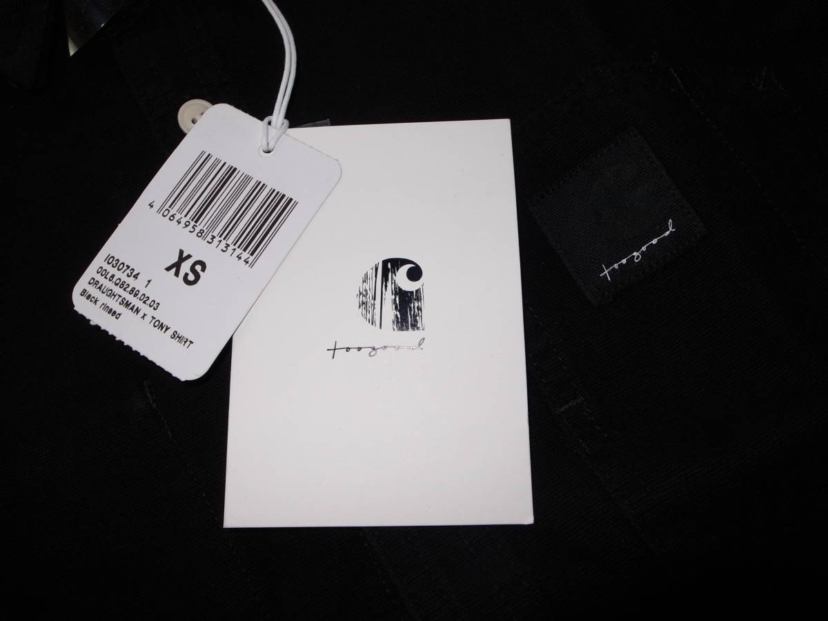 破格値下げ】 TTHE TOOGOOD WIP Carhartt DRAUGHTSMAN black sizeXS