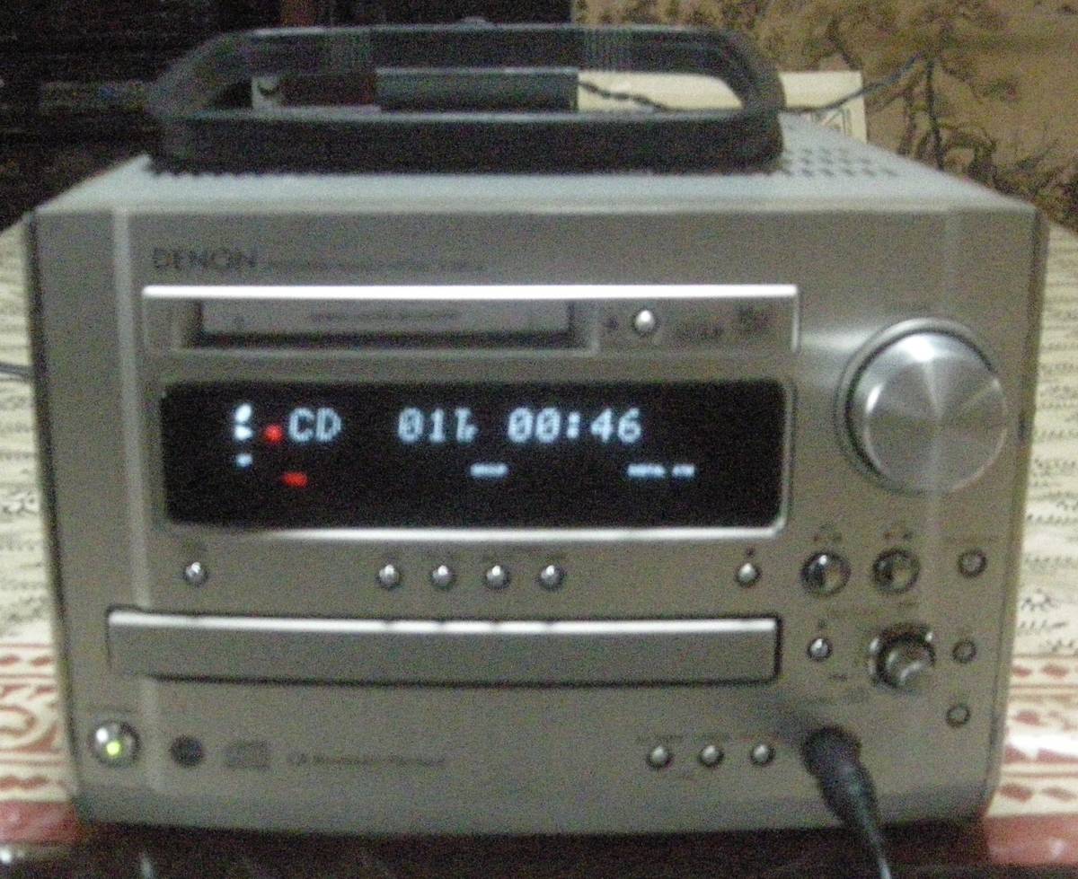 DENON システムコンポ　D-ME33 動作品・MDLP対応・綺麗_画像1