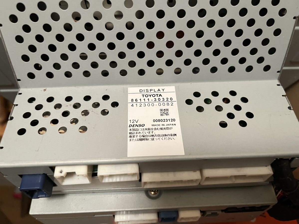 トヨタ クラウン GRS 18系 HDDナビ マルチモニター エアコン ゼロクラウン　EMV_画像2