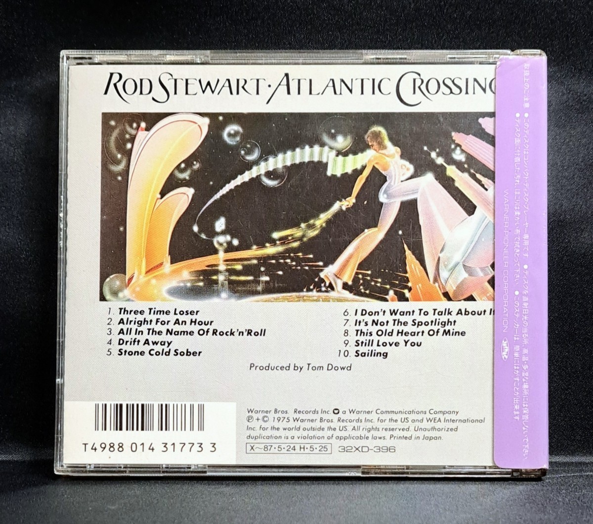 【32XD-396/シール帯】ロッド・スチュワート/アトランティック・クロッシング 税表記なし 3200円  Rod Stewart/Atlantic Crossingの画像2