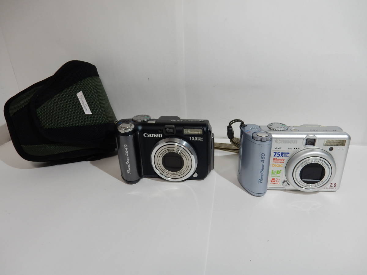 キャノン PowerShot A640/A60 メモリ(512MB+32MB)付き　デジタルカメラ