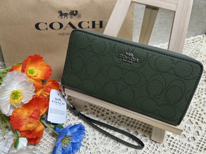 コーチ COACH 長財布 財布 シグネチャー ロング ジップ アラウンド