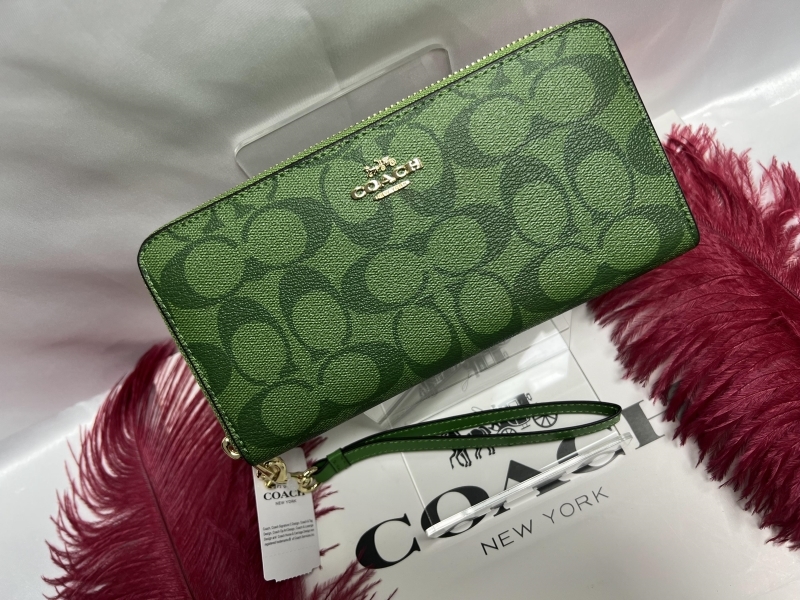 コーチ COACH 長財布 財布 シグネチャー ジップ アラウンド プレゼント