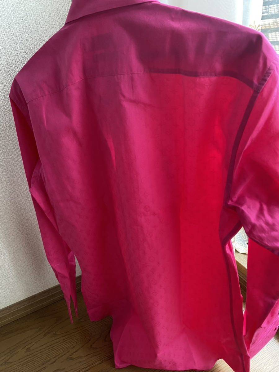 スーパーセール】 21SS LOUIS ピンク サイズM シャツ ドレスシャツ
