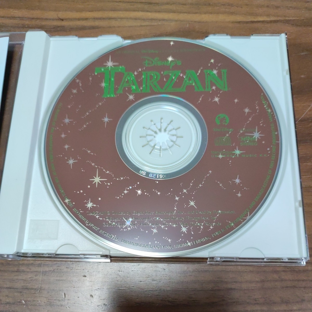 CD Tarzan woruto* Disney саундтрек ..* перевод имеется OCD-65020