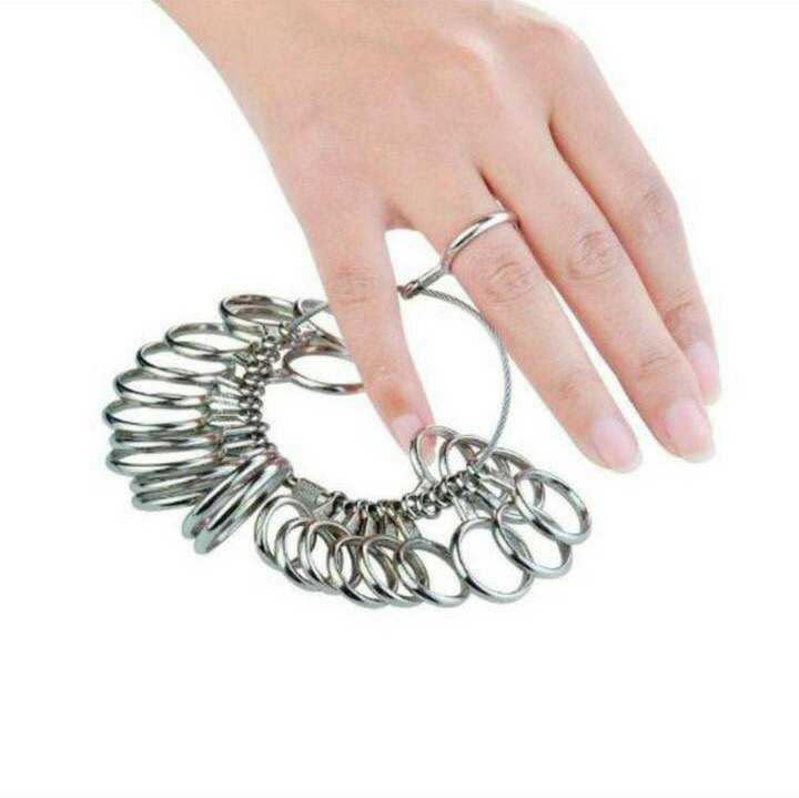 リングゲージ 指輪サイズ 指輪のサイズ 指のサイズ サプライズプレゼント リングサイズ 日本規格　１～２８号対応　便利アイテム_画像6