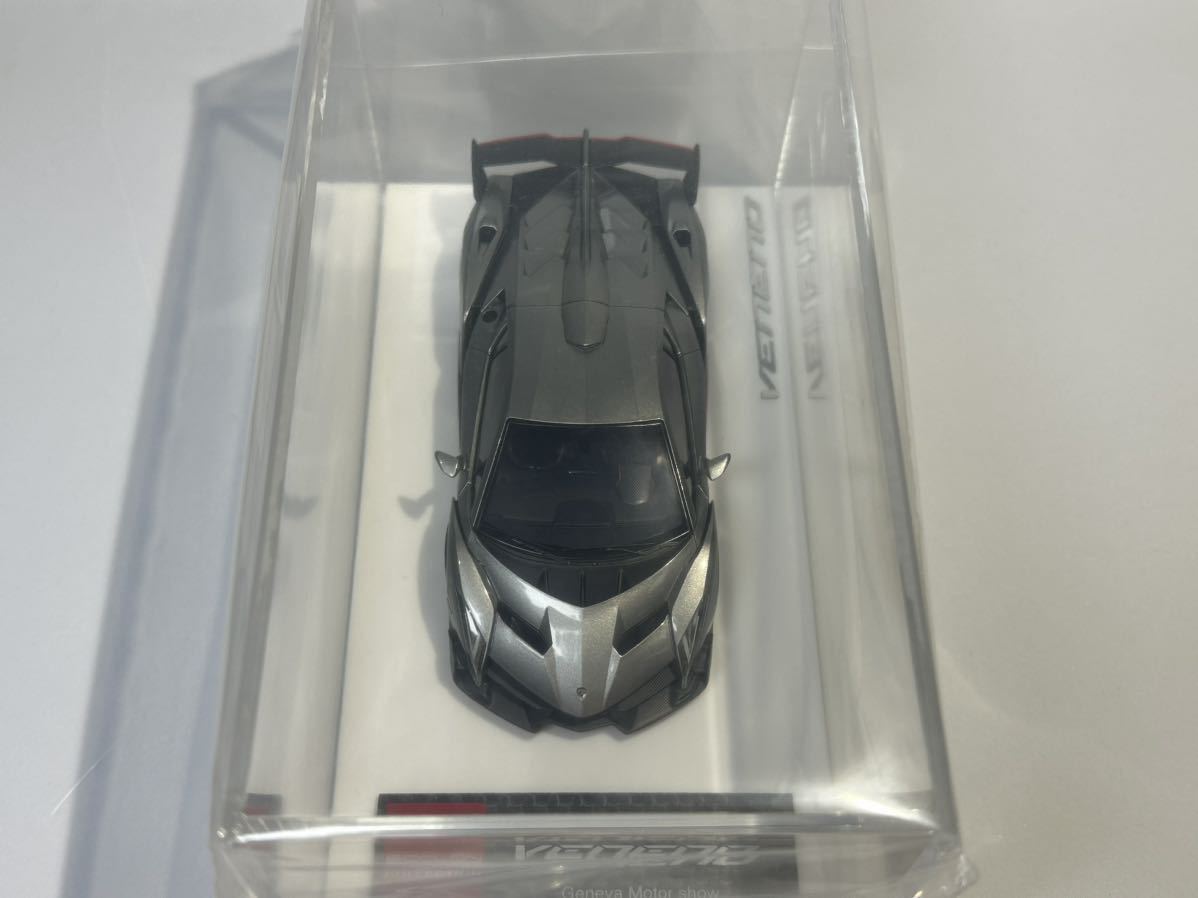 1/43 Lamborghini Veneno 2013ランボルギーニ ヴェネーノジュネーブモーターショー EM449A MakeUp EIDOLON メイクアップ アイドロン_画像2