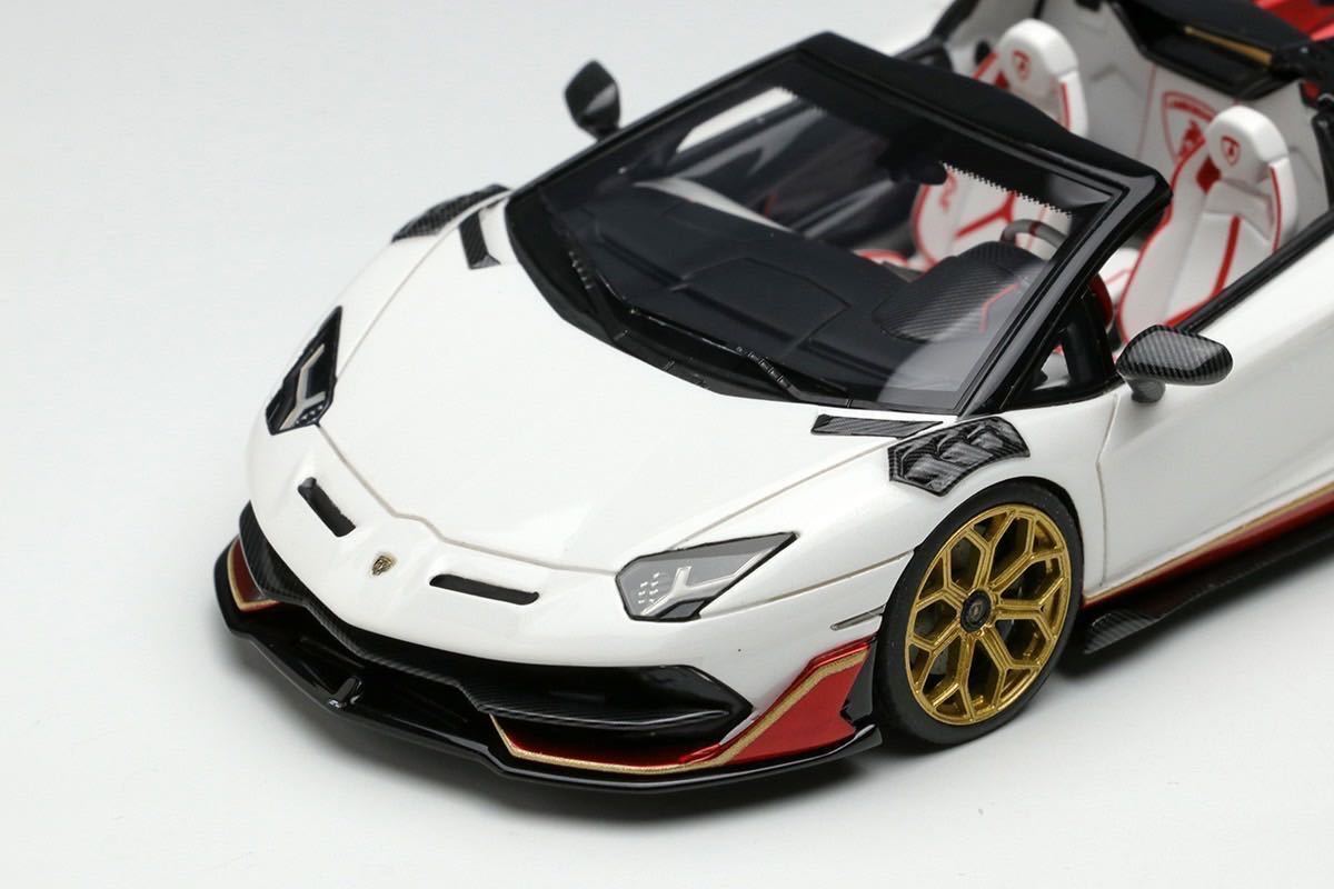 1/43 Lamborghini Aventador SVJ Roadster 2020 Ad Personam 2 tone paint MakeUp EIDOLON メイクアップ アドペルソナム アヴェンタドールの画像3