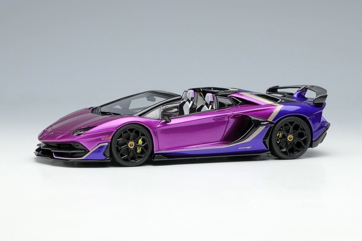 1/43 Lamborghini Aventador SVJ Roadster 2020 Ad Personam 2 tone paint EM669D MakeUp EIDOLON メイクアップ アイドロン アドペルソナム_画像2