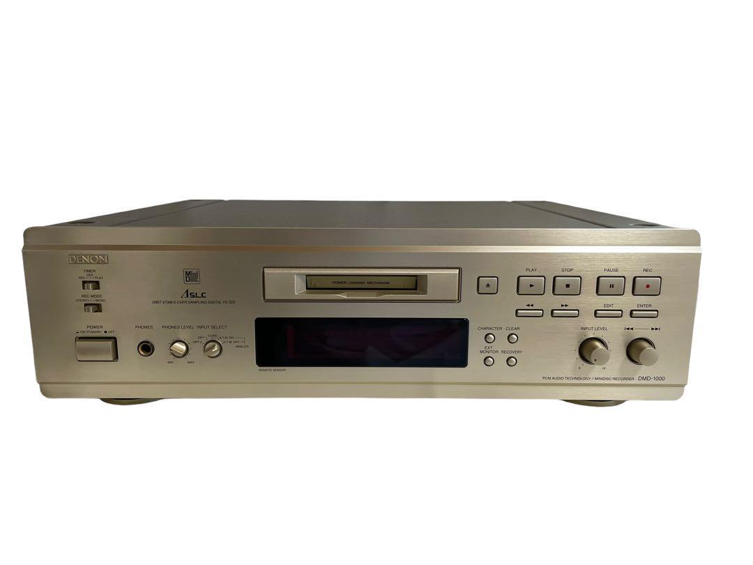 極美品】DENON DMD-1000 MDレコーダー-
