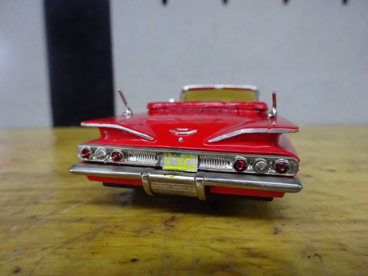 CONQUEST MODELS SMTS CHEVROLET IMPALA CONVERTIBLE Chevrolet Impala 1960y Vintage rare records out of production that time thing ultra rare out of print 