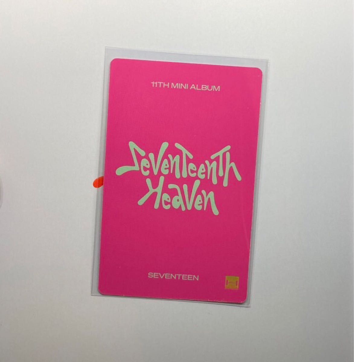 SEVENTEEN HEAVEN ラキドロ M2U ジョンハン トレカ
