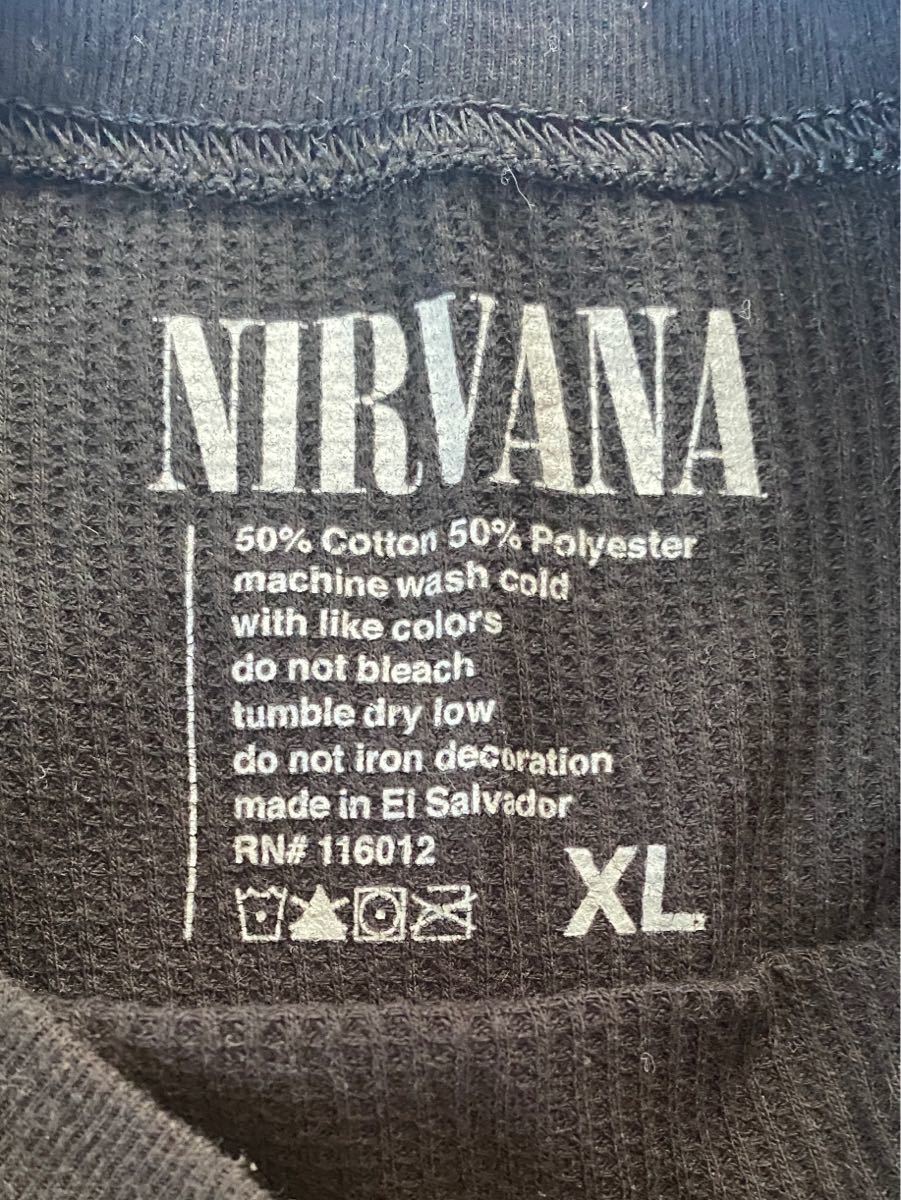 ニルヴァーナ　長袖　XLサイズ　NIRVANA_画像3