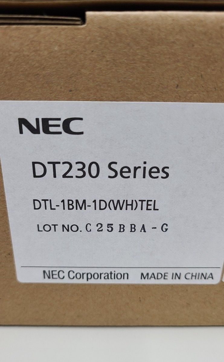 DTL-1BM-1D-(WH)TEL DT230電話機