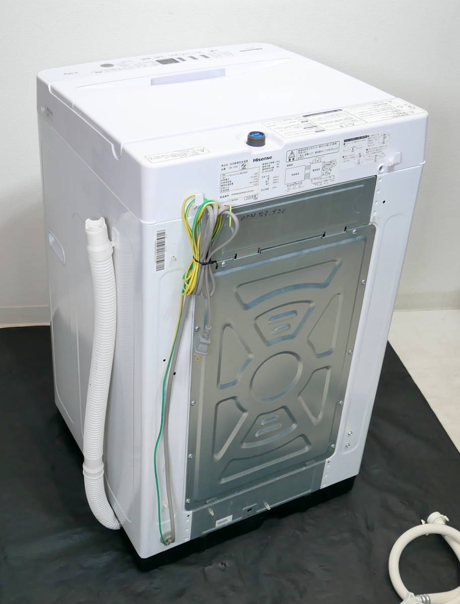 ★送料無料(R510-B117)Hisense ハイセンス 全自動洗濯機 HW-T55D 5.5kg 2020年_画像5