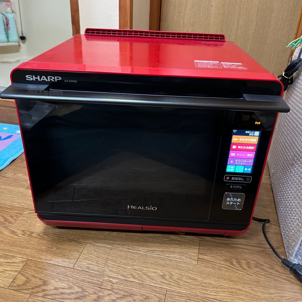 SHARP スチームオーブンレンジ HEALSIO AX-XW500(R)|PayPayフリマ