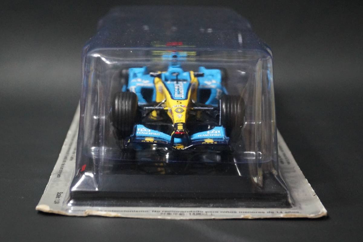 デアゴスティーニ ビッグスケール F1コレクション 23号 1/24 ルノー R25 フェルナンド・アロンソ RENAULT R25 Fernando Alonso 2005_画像5