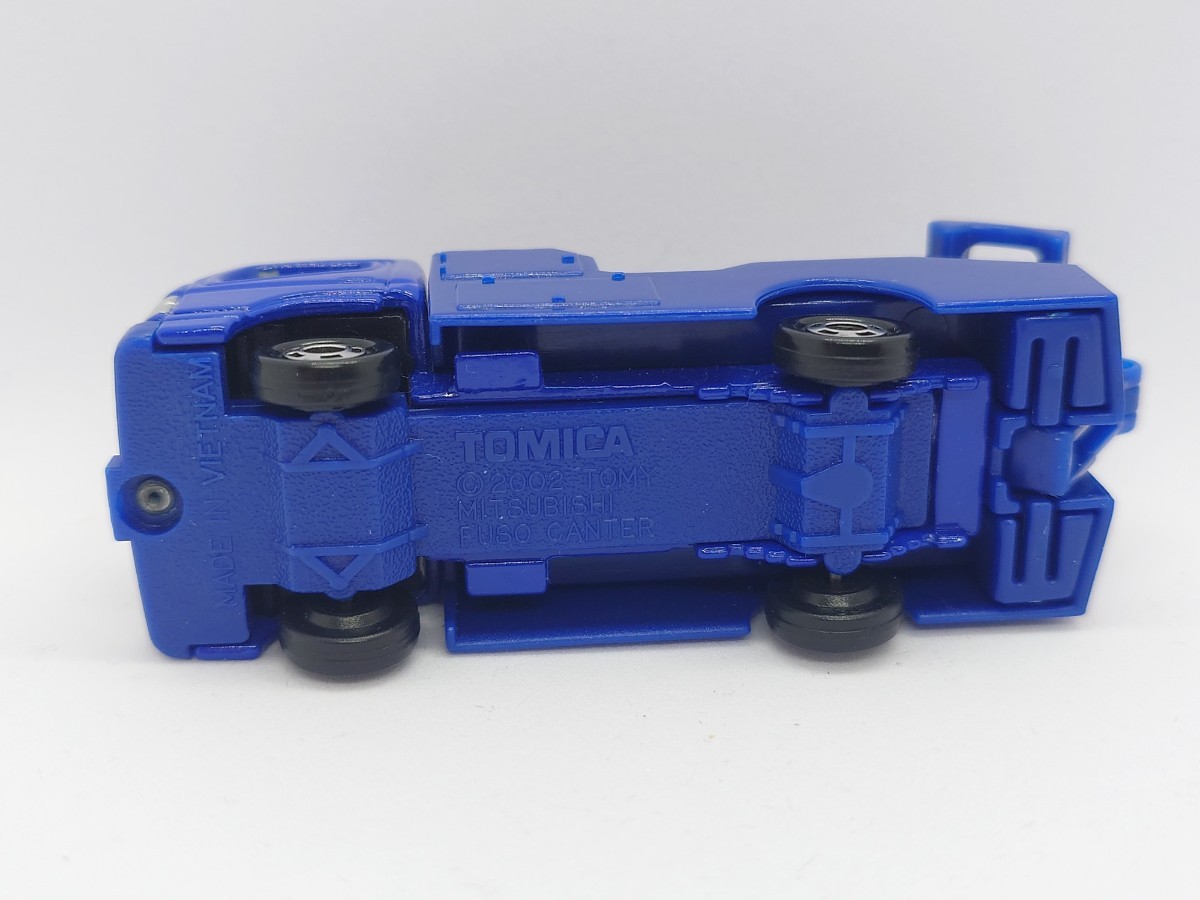 トミカ 三菱ふそう キャンター レッカー車 青 ブルー 中古 トミカ博限定 b51029_画像9