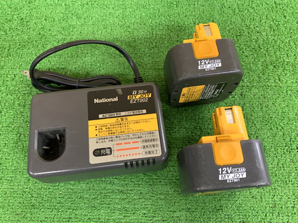 中古品】ナショナル/National 12V 充電ドリルドライバー EZT113YKY(MY