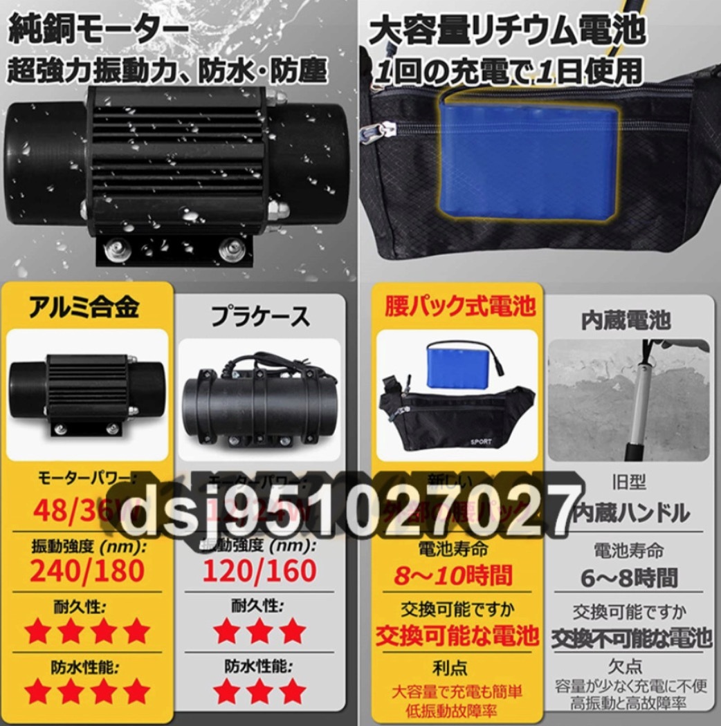 電動スクリード 高周波振動 ステンレス鋼 60W 1m 土間 電動スクリード 高周波振動 ステンレス鋼 60W 1m 土間