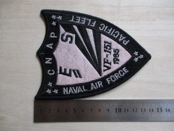 【送料無料】アメリカ海軍VF-151パッチVigilantesワッペンCNAP1985/USS F-4厚木ファントムⅡCVW-5ミッドウェイpatch NAVY米海軍USN M20_画像8