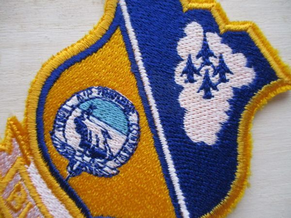 【送料無料】アメリカ海軍BLUE ANGELSブルーエンジェルス パッチ刺繍ワッペン/patchアクロバットNAVYエアロバティックUSNブルーズusa M18_画像4