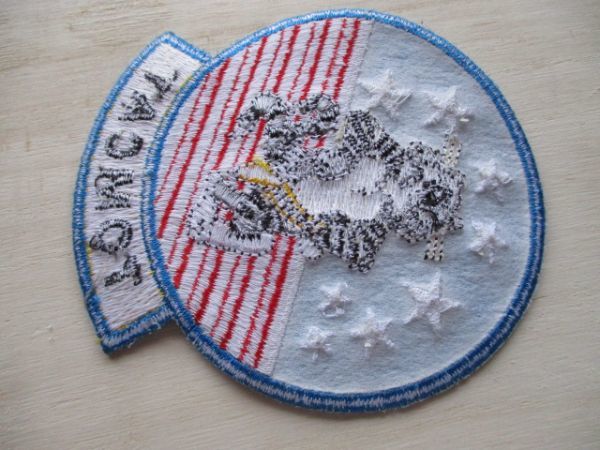 【送料無料】アメリカ海軍トムキャットTOMCATパッチ刺繍ワッペン/F-14戦闘機patchトップガンTOM CAT攻撃戦隊USN米軍NAVY M18の画像7