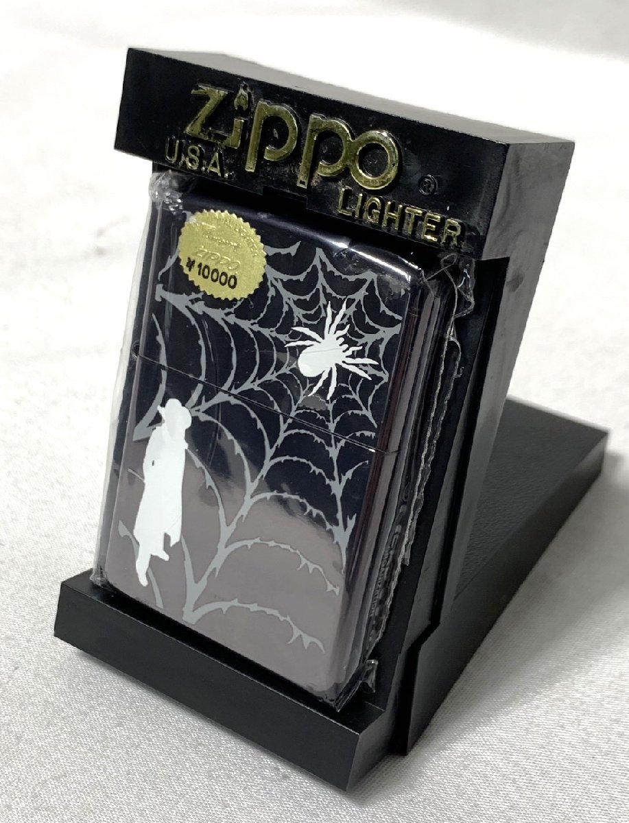 ▽Zippo ジッポー hide スパイダー オイルライター 未使用▽009546-