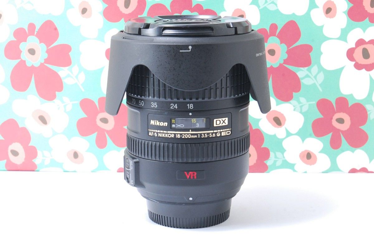 ★高倍率ズームレンズ★ニコン AF-S DX 18-200mm★手振れ補正付★