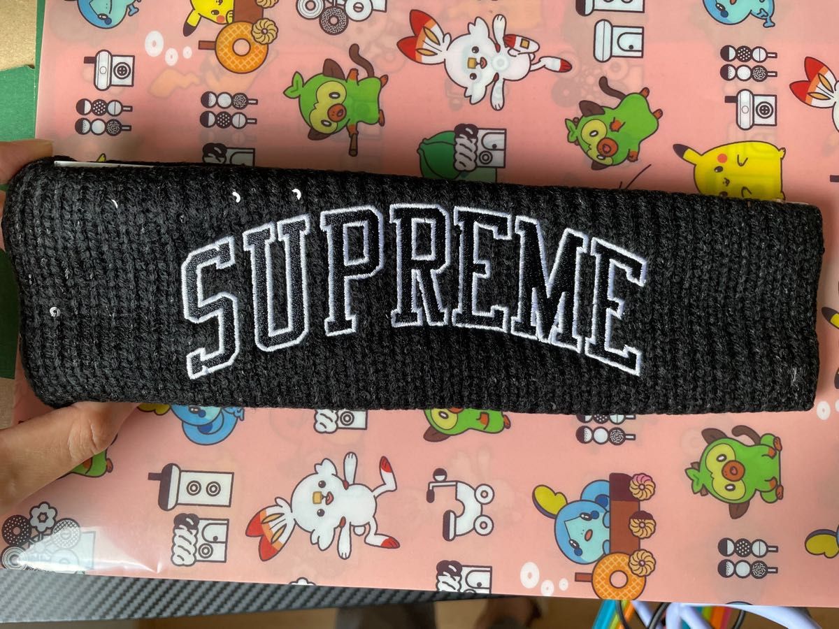 国内正規 新品 Supreme New Era ヘッドバンド 黒 18AW-